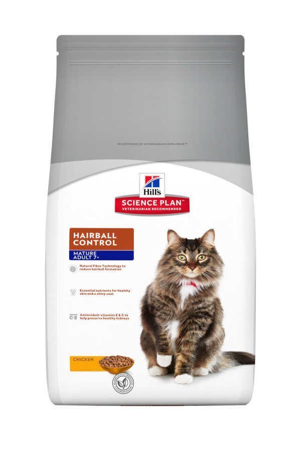 Hills Hairball Tavuk Etli Yaşlı Kedi Maması 1.5 Kg emamapet