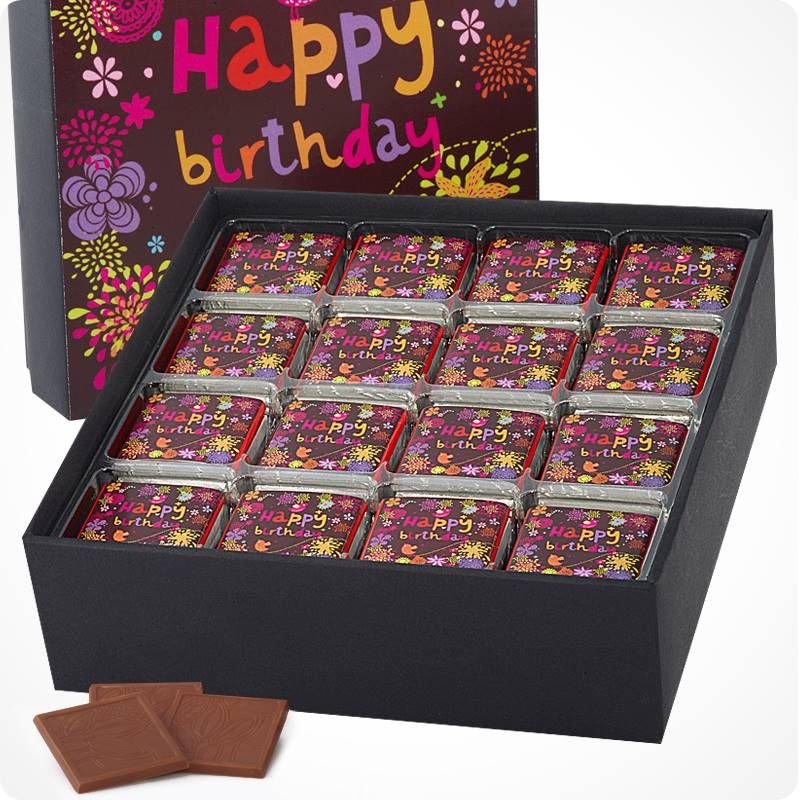 Happy Birthday Mesajlı Çikolata