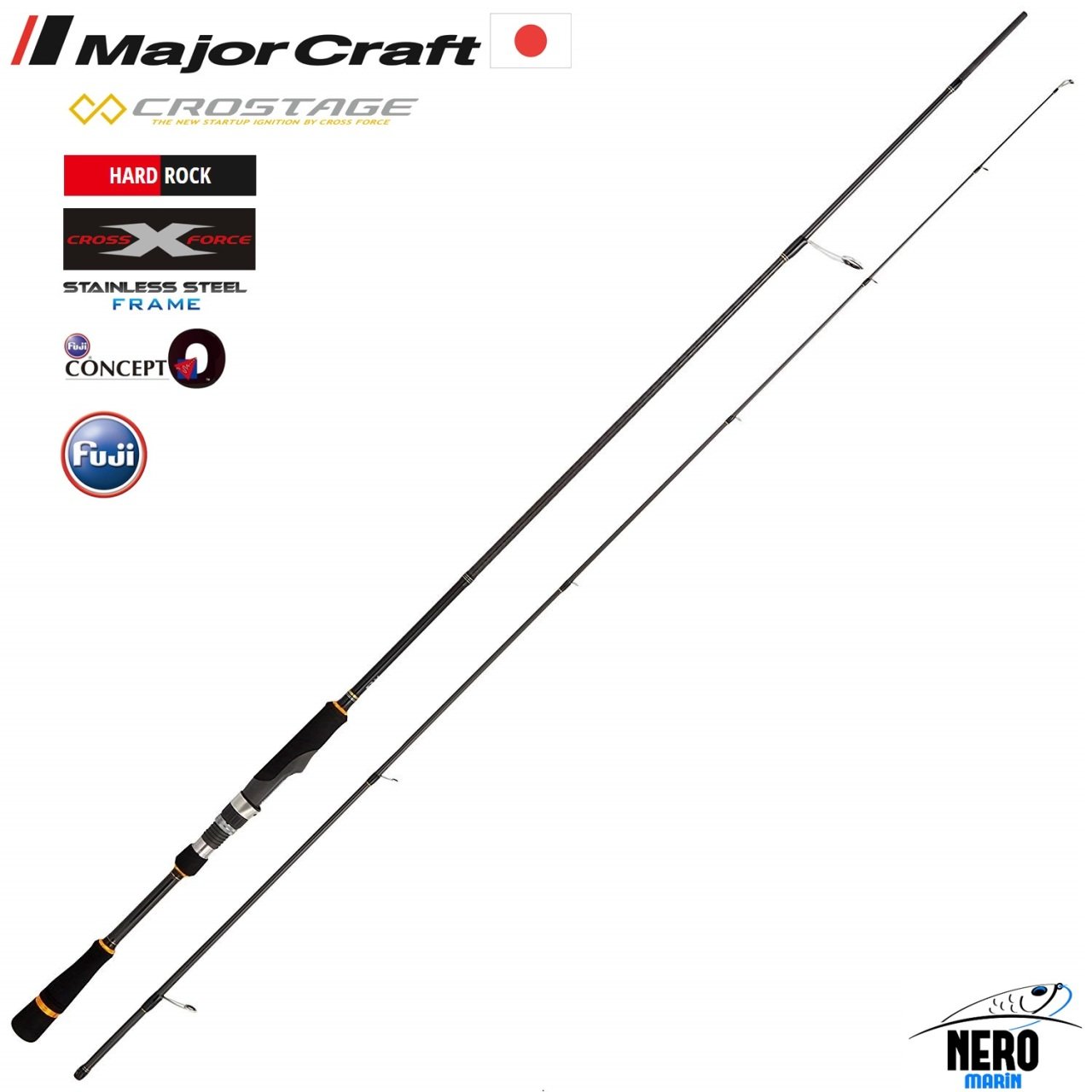 Mc New Crostage Crx 792m S Hard Rock Spin Kamis 241cm 5 25g Mc New Crostage Crx 792m S Hard Rock Spin Kamis 241cm 5 25g