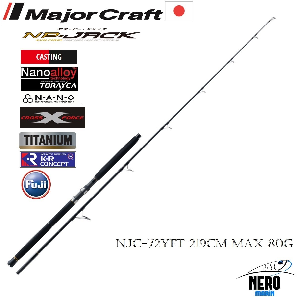 お買い得SALE メジャークラフト（Major Craft） NPジャック NJC-72YFT