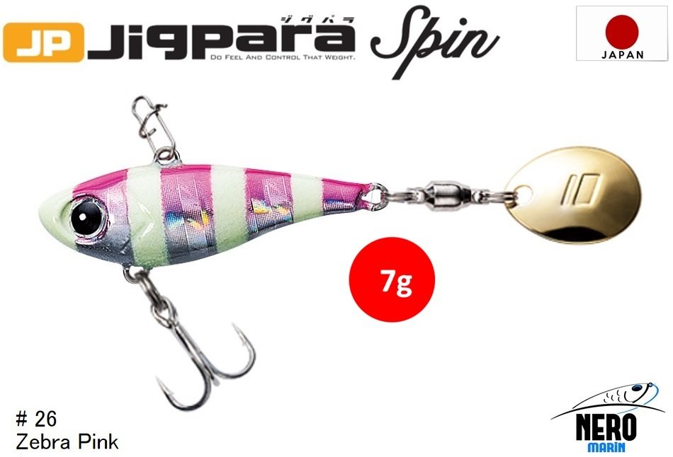 MC Jigpara Spin JPSPIN-7#26 Zebra Pink