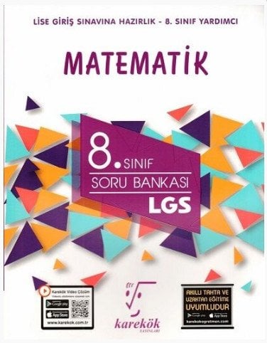 8.Sınıf LGS Matematik Güncel Soru Bankası Karekök Yayınları, Karekök