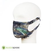 BLACKSPADE Unisex Koruyucu Maske Çizgi-Hat Desen M