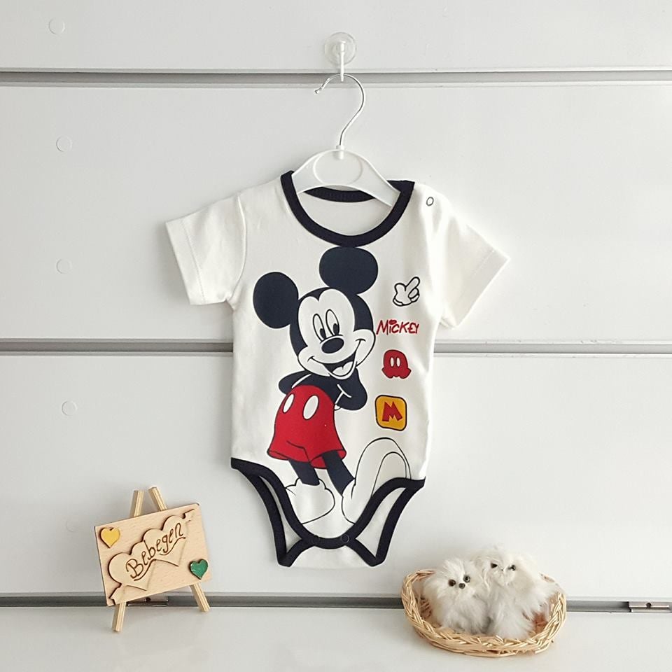 49 90 Tl Mickey Mouse Erkek Bebek Tulum Ithal Erkek Bebek Bebek Giyim