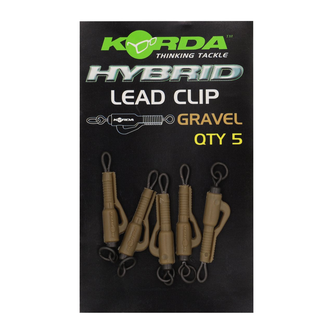 Korda Hybrid Lead Clips - 5 Pieces