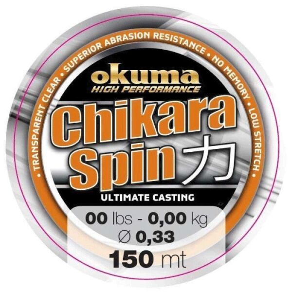 Okuma Chıkara Spın 150 mt 0,30 mm Misina