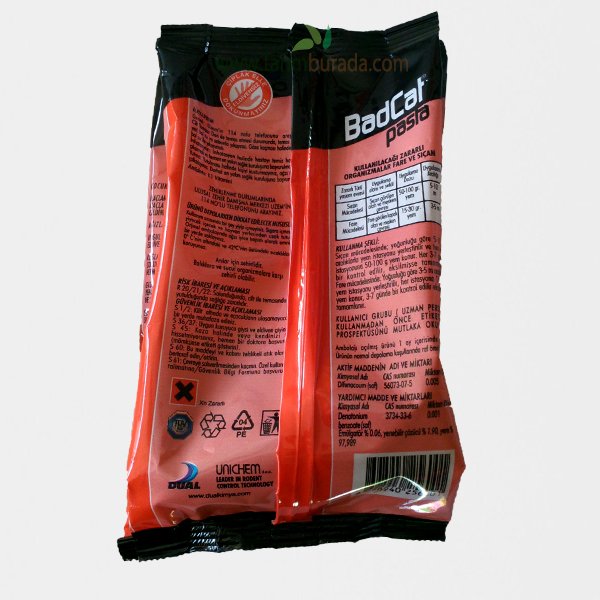 BadCat Fare Pastası 100 Gr Pasta Fare Zehiri
