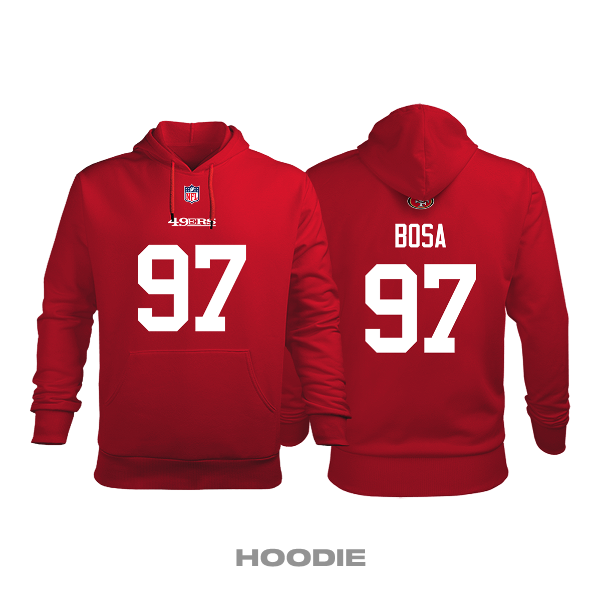 San Francisco 49ers: Home Edition 2020/2021 Kapüşonlu Hoodie 5XL