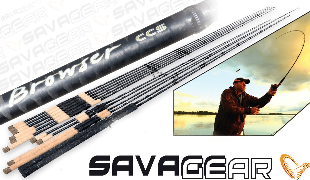 Savage gear Browser CCS 9'6 290 cm 12-40g 2 Parça