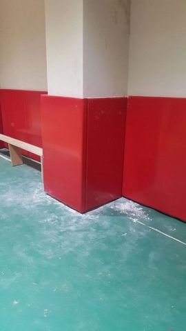 Duvar Koruma Minderi Pvc Kirmizi