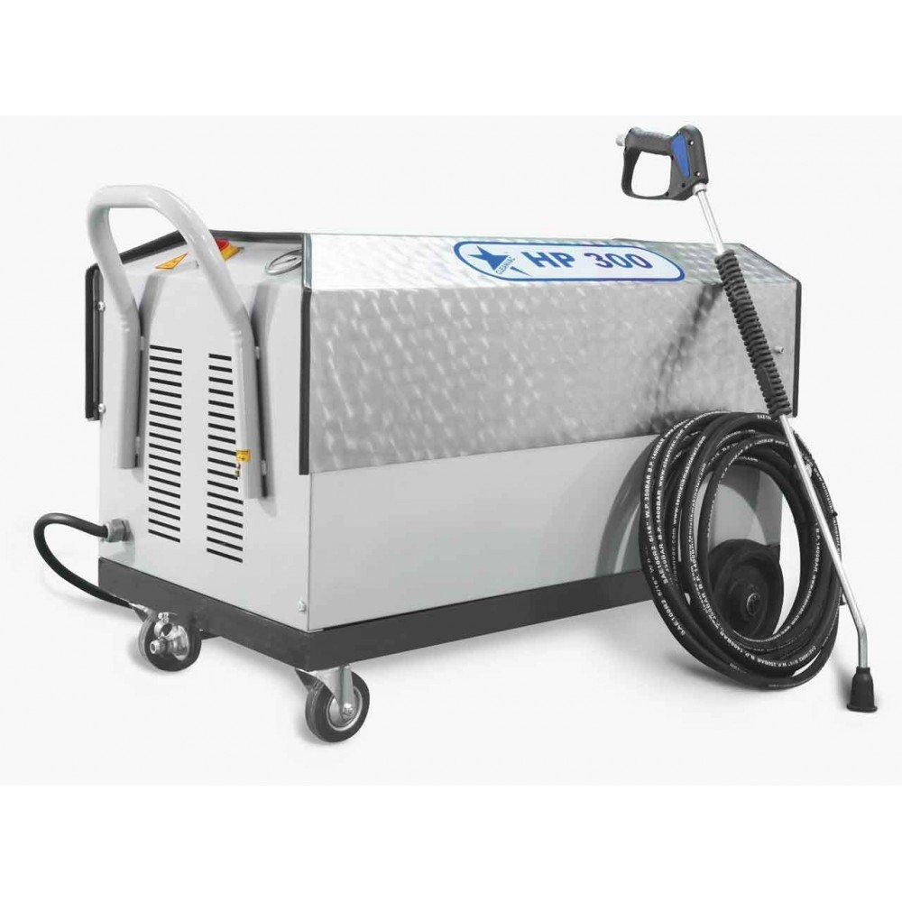 Yüksek Basınçlı Oto Yıkama Makinesi HP 300 Cleanvac Soğuk Su