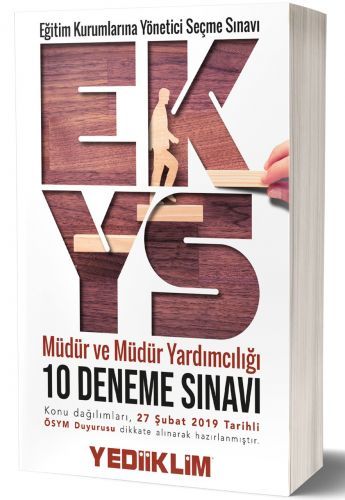 Yediiklim 2020 MEB EKYS Müdür ve Yardımcılığı 10 Deneme Yediiklim Yayınları Yediiklim 2020 MEB EKYS Müdür ve Yardımcılığı 10 Deneme Yediiklim Yayınları