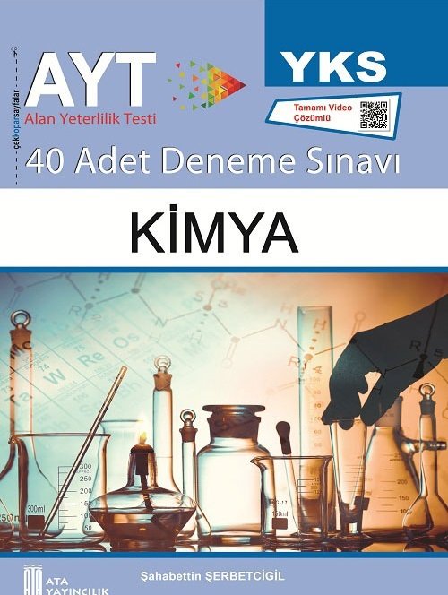 Ata Yayıncılık YKS TYT AYT Kimya 40 Deneme Ata Yayıncılık Ata Yayıncılık YKS TYT AYT Kimya 40 Deneme Ata Yayıncılık