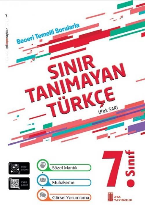 Ata Yayıncılık 7. Sınıf Türkçe Sınır Tanımayan Soru Bankası Ata Yayıncılık