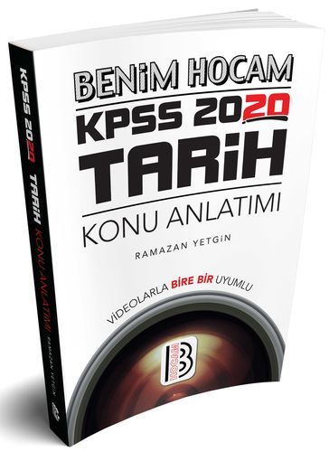 Benim Hocam 2020 KPSS Tarih Konu Anlatımı Ramazan Yetgin Benim Hocam Yayınları Benim Hocam 2020 KPSS Tarih Konu Anlatımı Ramazan Yetgin Benim Hocam Yayınları