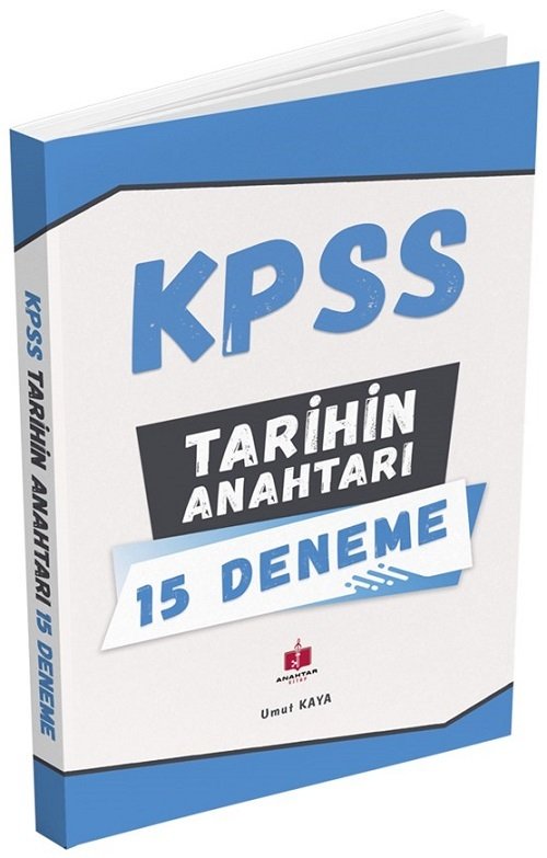 Anahtar Kitap KPSS Tarihin Anahtarı 15 Deneme - Umut Kaya Anahtar Kitap Anahtar Kitap KPSS Tarihin Anahtarı 15 Deneme - Umut Kaya Anahtar Kitap