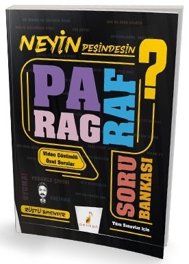 Pelikan KPSS DGS ALES YKS Paragraf Neyin Peşindesin Soru Bankası - Rüştü Bayındır Pelikan Yayınları Pelikan KPSS DGS ALES YKS Paragraf Neyin Peşindesin Soru Bankası - Rüştü Bayındır Pelikan Yayınları