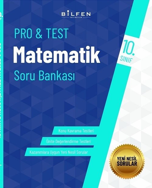 Bilfen 10. Sınıf Matematik ProTest Soru Bankası Bilfen Yayıncılık Bilfen 10. Sınıf Matematik ProTest Soru Bankası Bilfen Yayıncılık