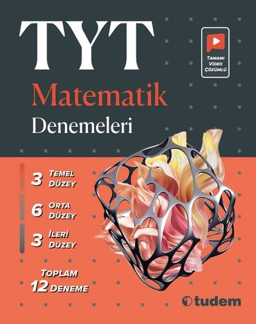 Tudem YKS TYT Matematik 12 Deneme Video Çözümlü Tudem Yayınları Tudem YKS TYT Matematik 12 Deneme Video Çözümlü Tudem Yayınları
