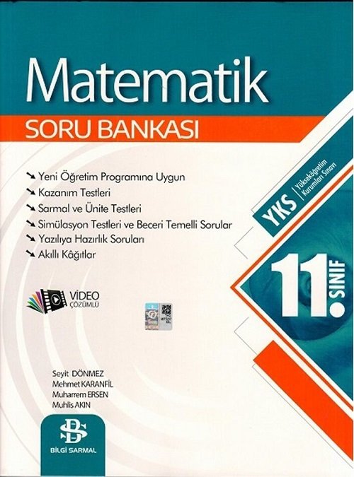 11 sınıf matematik test kitabı bilgi sarmal