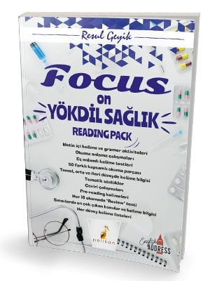 Pelikan Focus On YÖKDİL Sağlık Bilimleri Reading Pack Pelikan Yayınları