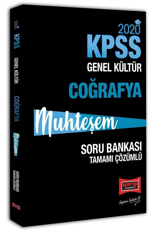 Yargı 2020 KPSS Coğrafya Muhteşem Soru Bankası Çözümlü Yargı Yayınları Yargı 2020 KPSS Coğrafya Muhteşem Soru Bankası Çözümlü Yargı Yayınları