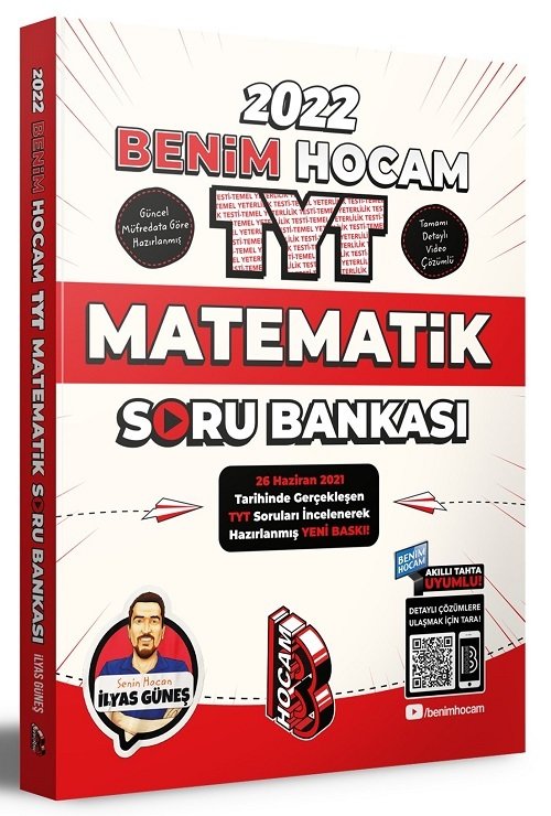 Benim Hocam 2022 Yks Tyt Matematik Soru Bankasi Video Cozumlu Ilyas Gunes Benim Hocam Yayinlari Indekskitap Com