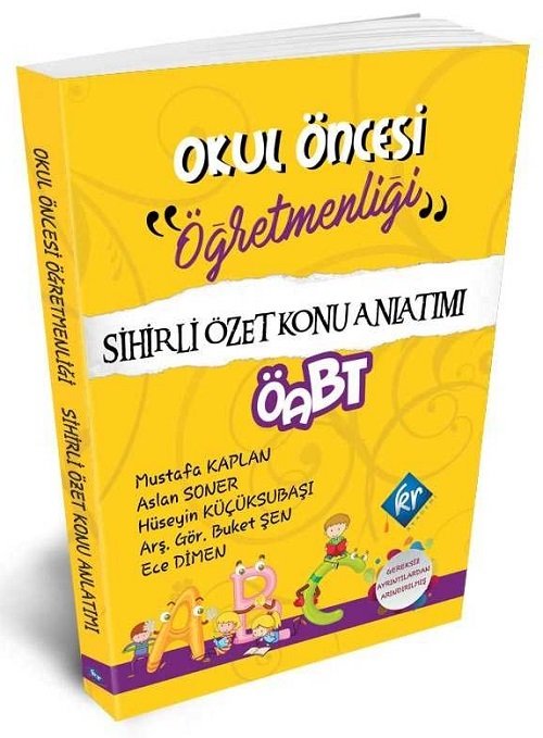 SÜPER FİYAT KR Akademi ÖABT Okul Öncesi Öğretmenliği Sihirli Özet Konu Anlatımı KR Akademi SÜPER FİYAT KR Akademi ÖABT Okul Öncesi Öğretmenliği Sihirli Özet Konu Anlatımı KR Akademi