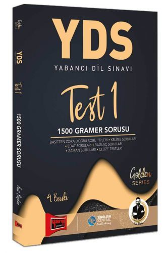 Yargı YDS TEST-1 1500 Gramer Sorusu Golden Series Yargı Yayınları Yargı YDS TEST-1 1500 Gramer Sorusu Golden Series Yargı Yayınları