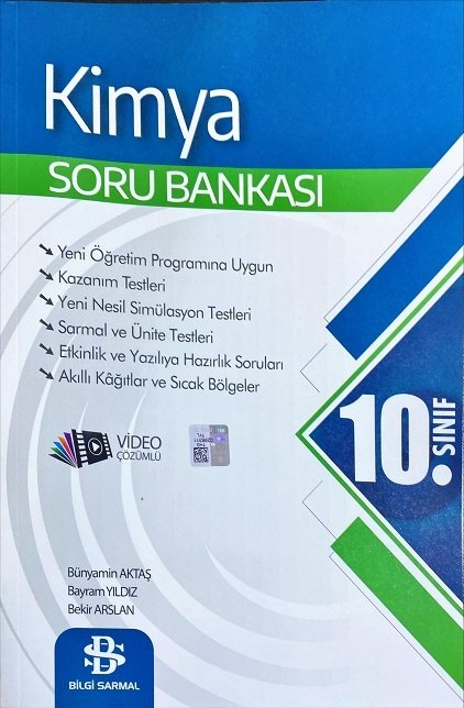 Bilgi Sarmal 10. Sınıf Kimya Soru Bankası Video Çözümlü Bilgi Sarmal Yayınları Bilgi Sarmal 10. Sınıf Kimya Soru Bankası Video Çözümlü Bilgi Sarmal Yayınları