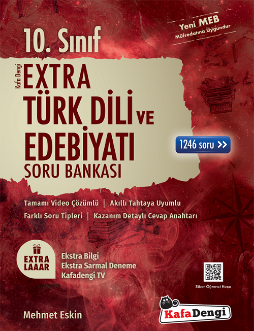Kafadengi 10. Sınıf Türk Dili ve Edebiyatı Extra Soru Bankası Kafadengi Yayınları Kafadengi 10. Sınıf Türk Dili ve Edebiyatı Extra Soru Bankası Kafadengi Yayınları