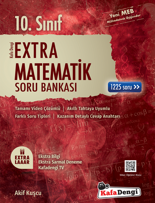 Kafadengi 10. Sınıf Matematik Extra Soru Bankası Kafadengi Yayınları