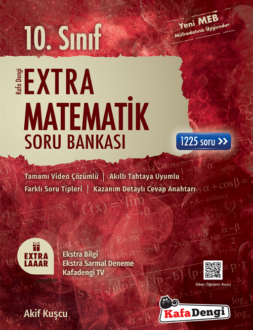Kafadengi 10. Sınıf Matematik Extra Soru Bankası Kafadengi Yayınları Kafadengi 10. Sınıf Matematik Extra Soru Bankası Kafadengi Yayınları