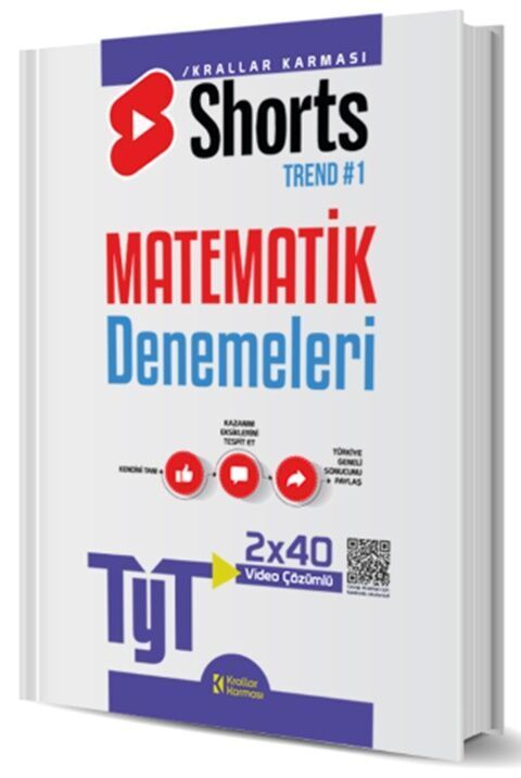 Krallar Karması YKS TYT Matematik Shorts 2x40 Deneme Krallar Karması Krallar Karması YKS TYT Matematik Shorts 2x40 Deneme Krallar Karması