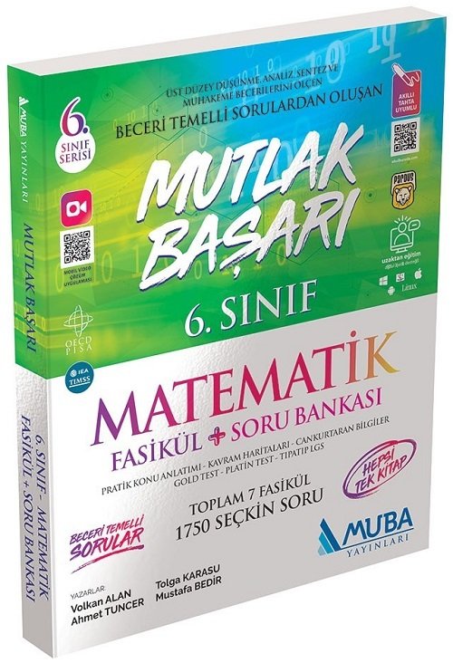 Muba 6 Sinif Matematik Mutlak Basari Fasikul Konu Anlatimi Ve Soru Bankasi Muba Yayinlari Indekskitap Com