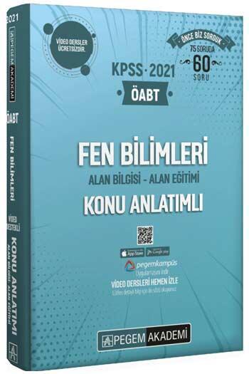 Pegem 2021 ÖABT Fen Bilgisi Fen Ve Teknoloji Konu Anlatımı Modüler Set ...