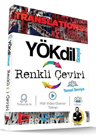 Yargı YÖKDİL Sosyal Renkli Çeviri Temel Seviye Hızlı Gramer Video Tekrarı Yargı Yayınları Yargı YÖKDİL Sosyal Renkli Çeviri Temel Seviye Hızlı Gramer Video Tekrarı Yargı Yayınları