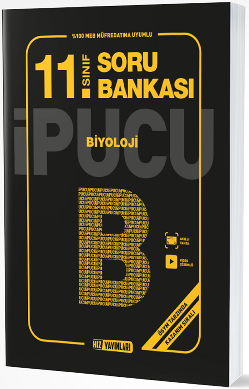 Hız Yayınları 11. Sınıf Biyoloji İpucu Soru Bankası Hız Yayınları Hız Yayınları 11. Sınıf Biyoloji İpucu Soru Bankası Hız Yayınları
