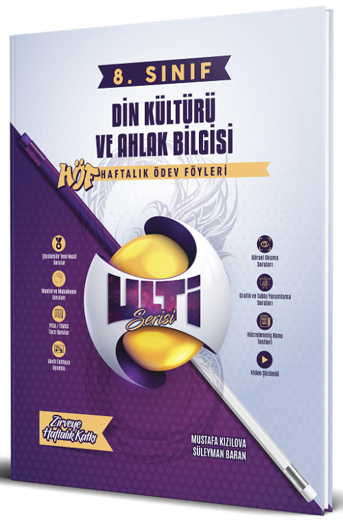 Bes Yayınları 8. Sınıf Din Kültürü ve Ahlak Bilgisi Ulti HÖF Haftalık Ders Föyleri Bes Yayınları Bes Yayınları 8. Sınıf Din Kültürü ve Ahlak Bilgisi Ulti HÖF Haftalık Ders Föyleri Bes Yayınları