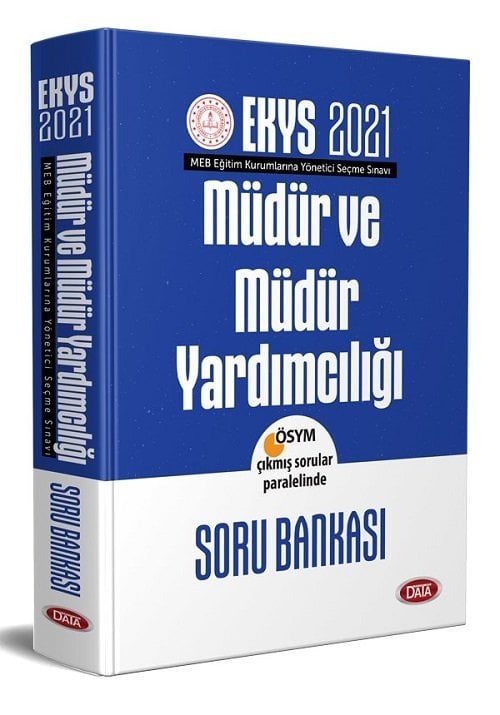Data 2021 MEB EKYS Müdür ve Yardımcılığı Soru Bankası Data Yayınları Data 2021 MEB EKYS Müdür ve Yardımcılığı Soru Bankası Data Yayınları