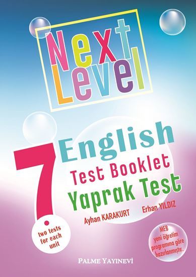 Palme 7. Sınıf English Next Level Test Booklet Yaprak Test Palme Yayınları