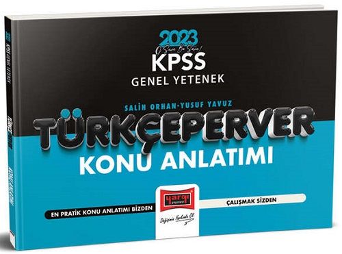 Yargı 2023 KPSS Türkçe Türkçeperver Konu Anlatımı Yargı Yayınları Yargı 2023 KPSS Türkçe Türkçeperver Konu Anlatımı Yargı Yayınları