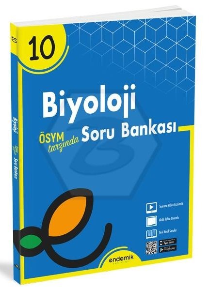 Endemik 10. Sınıf Biyoloji Soru Bankası Endemik Yayınları Endemik 10. Sınıf Biyoloji Soru Bankası Endemik Yayınları
