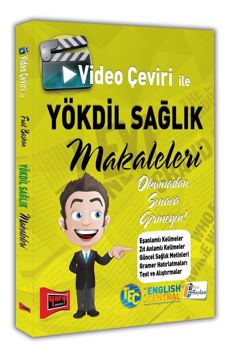 Yargı Video Çeviri İle YÖKDİL Sağlık Makaleleri Yargı Yayınları SB8776