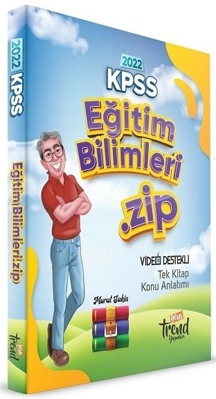 Yeni Trend 2022 Kpss Egitim Bilimleri Zip Konu Anlatimi Tek Kitap Murat Sakin Yeni Trend Yayinlari Indekskitap Com