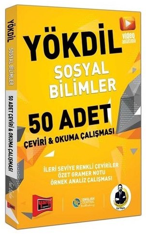 Yargı YÖKDİL Sosyal Bilimler 50 Adet Çeviri ve Okuma Çalışması Fuat Başkan Yargı Yayınları Yargı YÖKDİL Sosyal Bilimler 50 Adet Çeviri ve Okuma Çalışması Fuat Başkan Yargı Yayınları