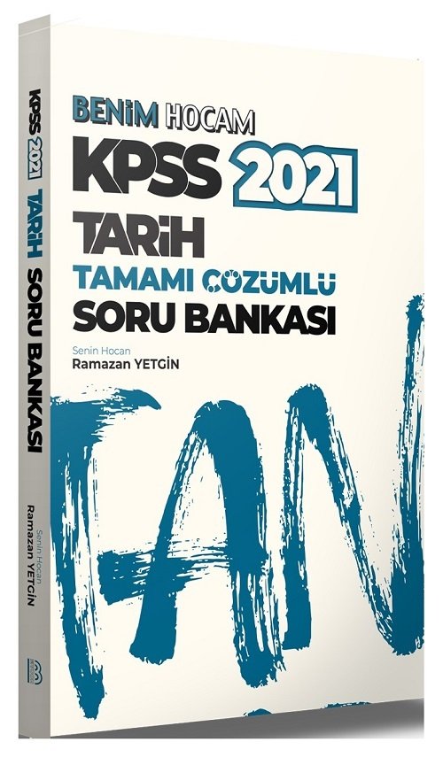 Benim Hocam 2021 KPSS Tarih Soru Bankası Çözümlü - Ramazan Yetgin Benim Hocam Yayınları Benim Hocam 2021 KPSS Tarih Soru Bankası Çözümlü - Ramazan Yetgin Benim Hocam Yayınları