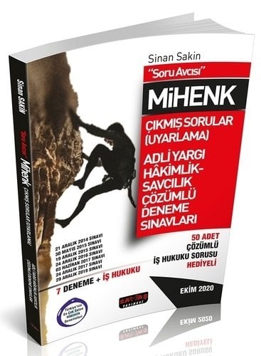 Savaş 2020 Adli Yargı Hakimlik Savcılık MİHENK Soru Avcısı Çıkmış Sorular Uyarlama 7 Deneme Savaş Yayınları Savaş 2020 Adli Yargı Hakimlik Savcılık MİHENK Soru Avcısı Çıkmış Sorular Uyarlama 7 Deneme Savaş Yayınları