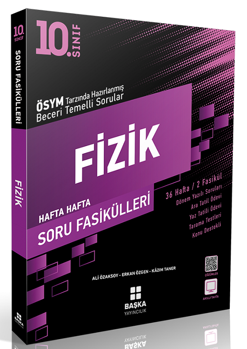 Başka 10. Sınıf Fizik Hafta Hafta Soru Fasikülleri Başka Yayınları Başka 10. Sınıf Fizik Hafta Hafta Soru Fasikülleri Başka Yayınları