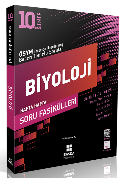 Başka 10. Sınıf Biyoloji Hafta Hafta Soru Fasikülleri Başka Yayınları Başka 10. Sınıf Biyoloji Hafta Hafta Soru Fasikülleri Başka Yayınları